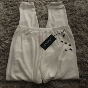 Wildfox Vanilla Believe Rory Pants Size Small